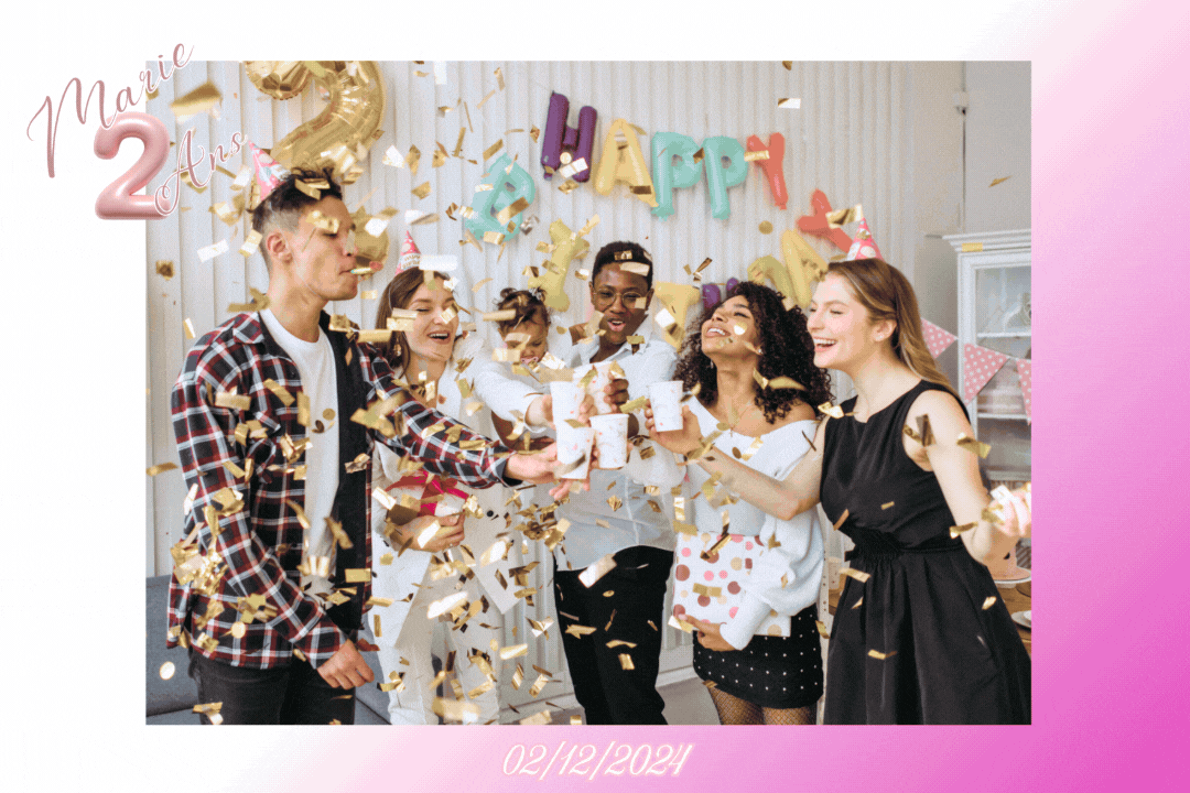 Photobooth pour un anniversaire à Thionville, créez des souvenirs amusants et uniques avec des photos instantanées !